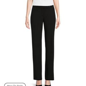 Calvin Klein Black Modern Fit Trousers